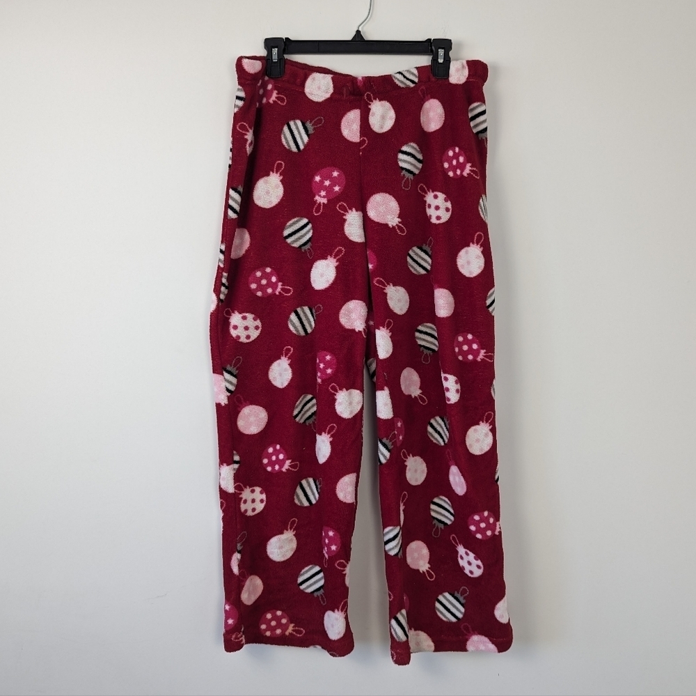 Cozy Fleece Christmas Pajama Pants - George Brand - Women's L - Festive Holiday